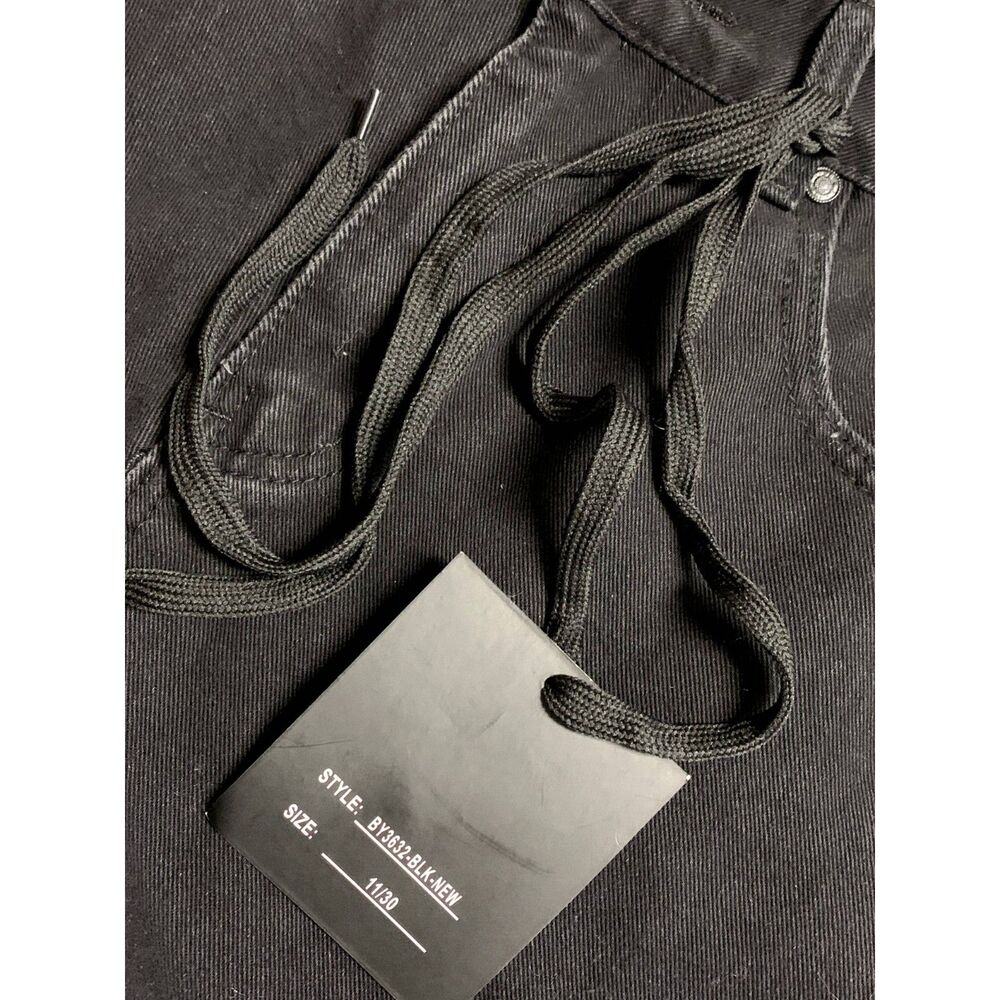 BLUE SAVVY Black Mom High Rise Jean Shorts, Size 11, NWT - Picture 9 of 10